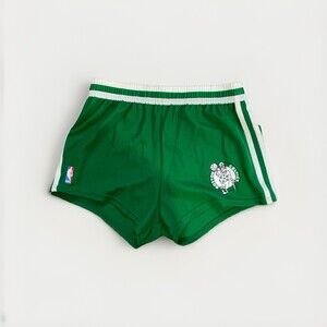 Vintage 80’s NWOT Boston Celtics Basketball Shorts  Sand Knit